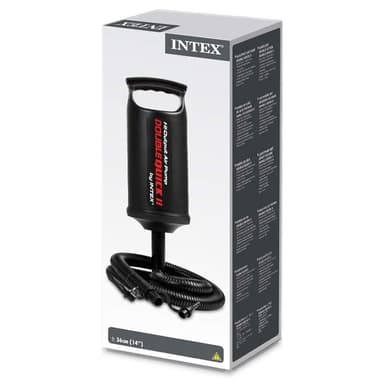 משאבה ידנית גדולה 36 ס"מ מבית INTEX דגם 68614 לניפוח אביזרי ים, בריכה וקמפינג. - ToySale חנות הצעצועים הזולה במדינה