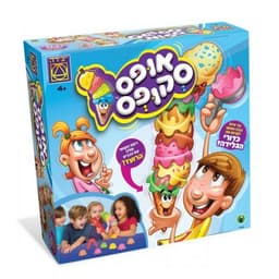 יצירה - משחק קופסא, אופס סקופס לגילאי 4+ השחקנים מתחרים בבניית מגדל הגלידה הגבוה ביותר, אך יש להיזהר - ToySale חנות הצעצועים הזולה במדינה