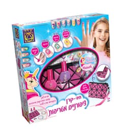 יצירה - משחק קופסא, חד קרן ציפורניים מטריפות לגילאי 8+ מרחו לק, קשטו במדבקות מיוחדות והקסימו את כולם! - ToySale חנות הצעצועים הזולה במדינה