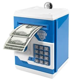 קופת חיסכון אלקטרונית לילדים בעיצוב כספת בנק במגוון צבעים לעידוד ופיתוח חיסכון - ToySale חנות הצעצועים הזולה במדינה