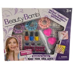 ערכת סלון יופי לציפורניים הכוללת לקים מכונת שיוף וציפורניים - ToySale חנות הצעצועים הזולה במדינה