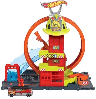 הוט ווילס תחנת כיבוי אש Hot Wheels - ToySale חנות הצעצועים הזולה במדינה