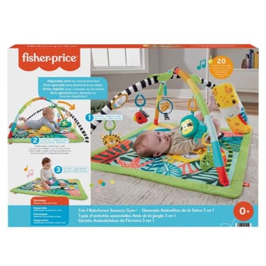 אוניברסיטת חושים 3 ב 1 - חיות היער מבית Fisher Price - ToySale חנות הצעצועים הזולה במדינה