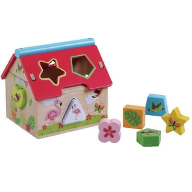 בית הצורות התאם צורה מעץ – Pit Toys - ToySale חנות הצעצועים הזולה במדינה