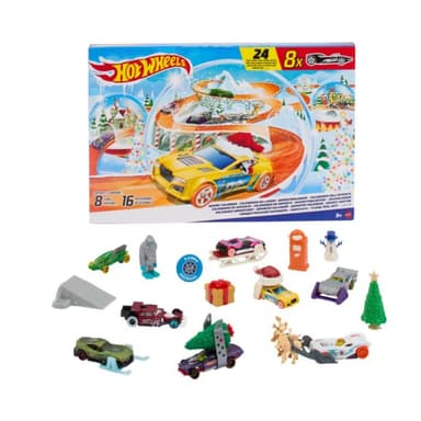 לוח שנה של Hot Wheels - מהדורת כריסמס - ToySale חנות הצעצועים הזולה במדינה