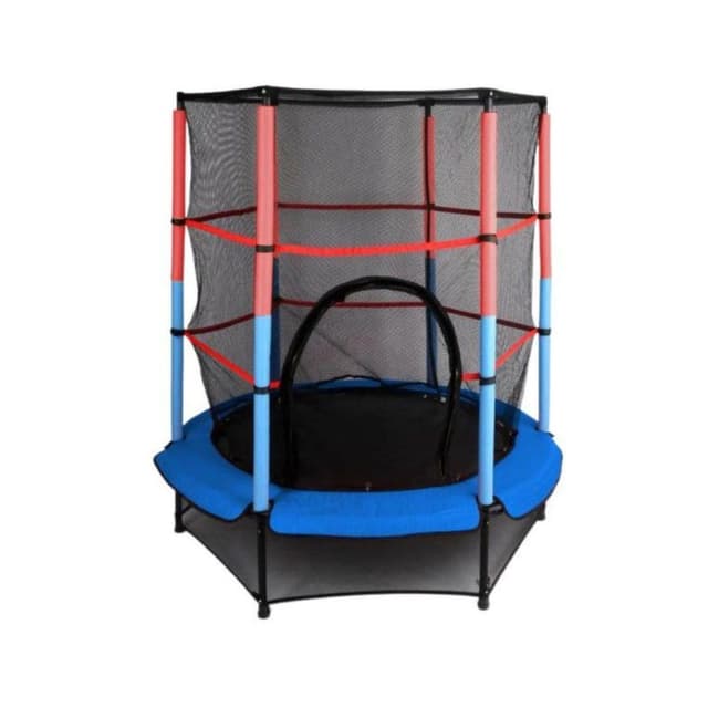 טרמפולינה 55" אינץ 140 ס"מ בצבע כחול JUMPY JUMP - ToySale חנות הצעצועים הזולה במדינה