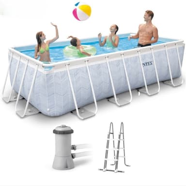 בריכה אולטרה 100*200*400 דגם שברון INTEX 26780 - ToySale חנות הצעצועים הזולה במדינה