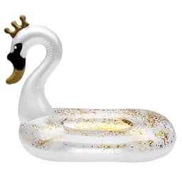 ברבור מתנפח עם נצנצים – מבית Infinity Sun לבריכה ולים - ToySale חנות הצעצועים הזולה במדינה