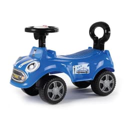 בימבה משטרה כחולה עם צופר, מנגינות ומשענת גב – צעצוע רכיבה לפעוטות מגיל שנה - ToySale חנות הצעצועים הזולה במדינה