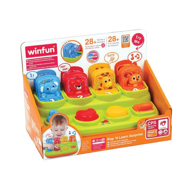 חיות קופצות דוברות עברית ואנגלית – צעצוע אינטראקטיבי לפעוטות עם צלילים ומנגינות - ToySale חנות הצעצועים הזולה במדינה