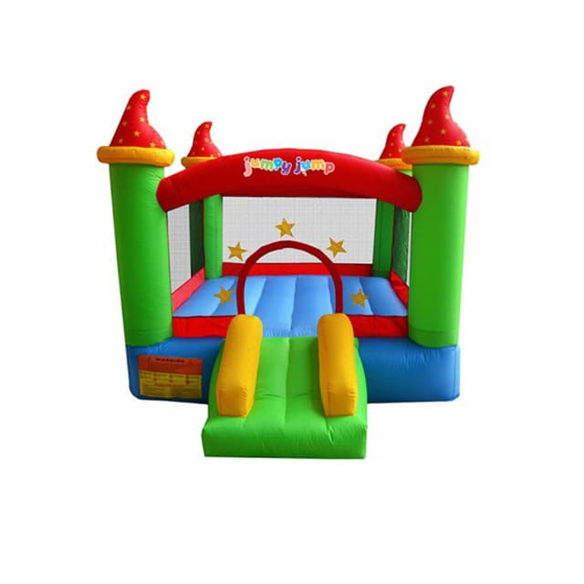 טירת הקסמים – מתנפח קפיצה עם מגלשה ורשת בטיחות | כולל מפוח ותיק נשיאה - ToySale חנות הצעצועים הזולה במדינה