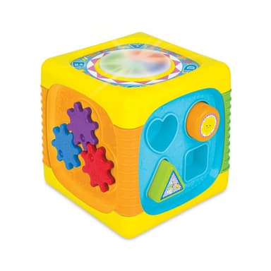 קוביית פעילות השחלת צורות אורקולית – צעצוע מוזיקלי להתפתחות מוטורית - ToySale חנות הצעצועים הזולה במדינה
