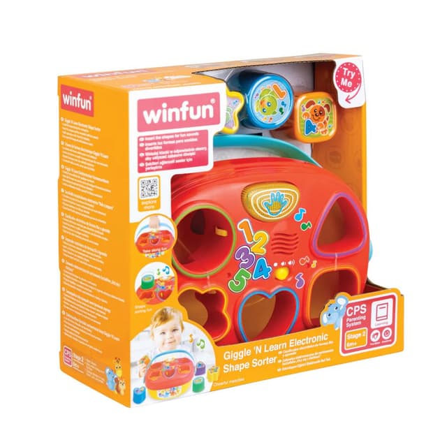 צעצוע התאמת צורה אורקולי – 5 צורות צבעוניות עם מנגינות, קולות ומשחק מהנה - ToySale חנות הצעצועים הזולה במדינה