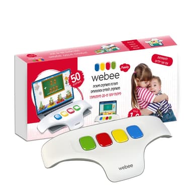 Webee Family – משחקים חינוכיים לגילאי 1-6 + מקלדת - ToySale חנות הצעצועים הזולה במדינה