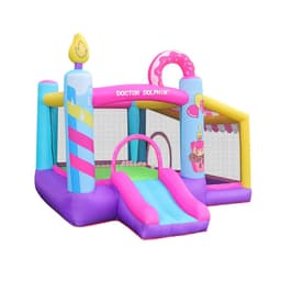 מתקן מתנפח לילדים דואנטס עם מגלשה, קפיצה ובריכת כדורים – דגם 72002 מבית Doctor Dolphin - ToySale חנות הצעצועים הזולה במדינה