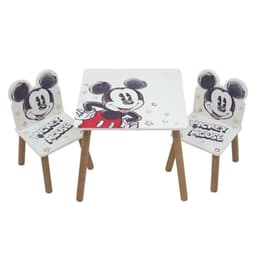 סט שולחן וכיסאות לילדים מעץ בעיצוב מיקי מאוס – מושלם לחדר הילדים - ToySale חנות הצעצועים הזולה במדינה