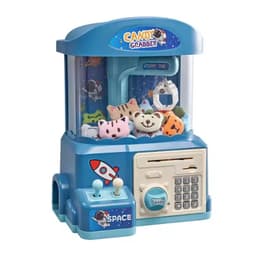 מכונת פרסים וקופת חיסכון מוזיקלית 2 ב-1 לילדים – עם אורות, צלילים וצעצועים | כחול - ToySale חנות הצעצועים הזולה במדינה