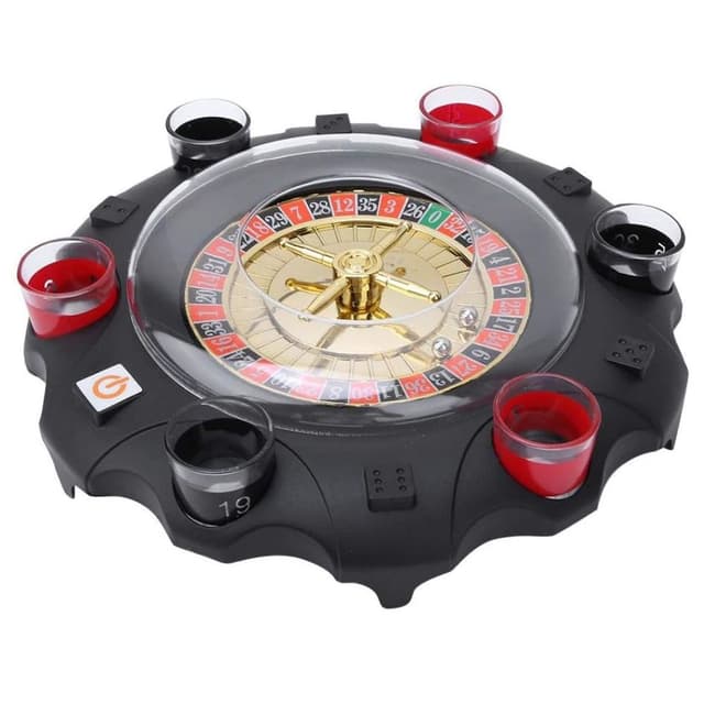 משחק רולטה שתייה למסיבות עם 6 כוסות שוט – החגיגה מתחילה כאן! - ToySale חנות הצעצועים הזולה במדינה