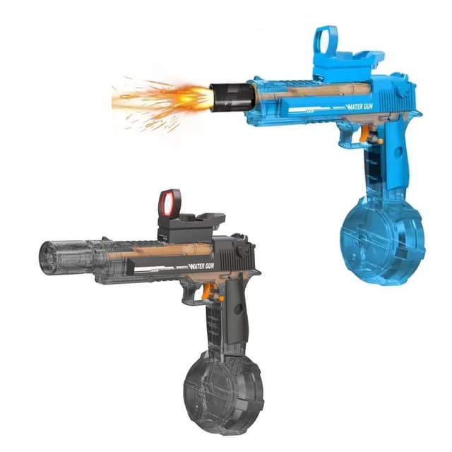אקדח מים חשמלי לילדים – צעצוע מים איכותי עם קיבולת גבוהה ויכולת שיגור רציף - ToySale חנות הצעצועים הזולה במדינה