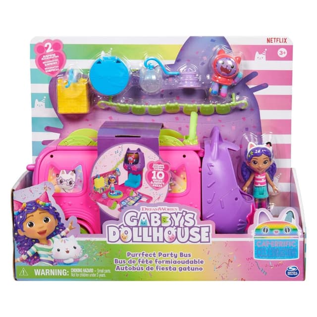 בית הבובות של גבי - אוטובוס המסיבות | Gabby's dollhouse - ToySale חנות הצעצועים הזולה במדינה