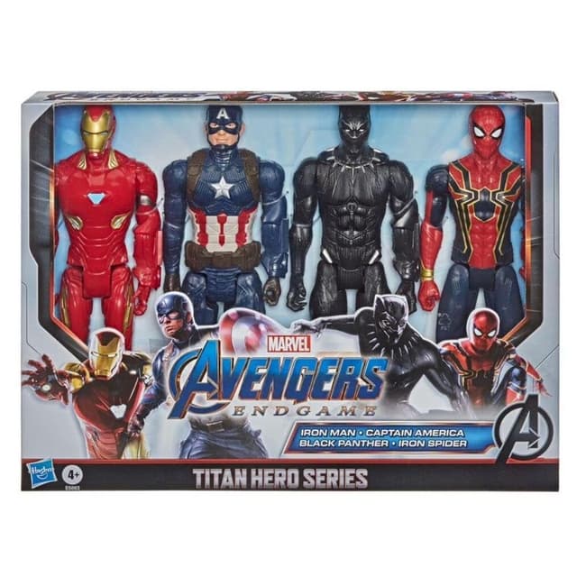 סט גיבורי על הנוקמים – MARVEL | 4 בובות אקשן 30 ס"מ - ToySale חנות הצעצועים הזולה במדינה