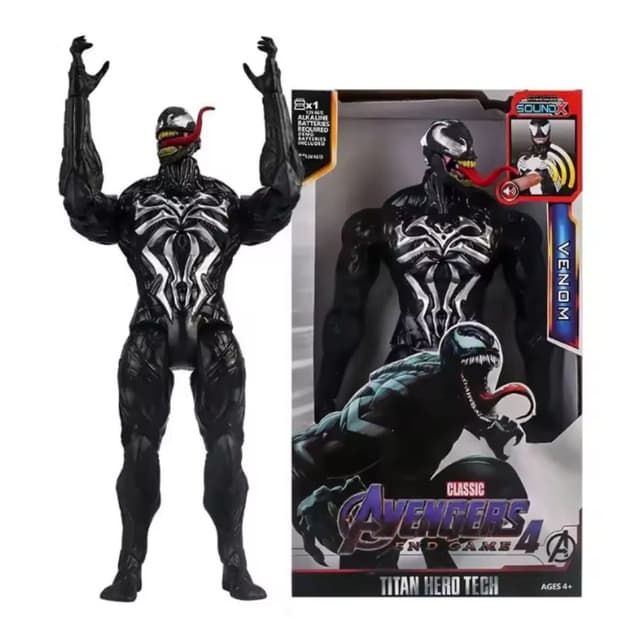 דמות פעולה ונום 30 ס"מ – MARVEL | גיבור-נבל מלא אקשן - ToySale חנות הצעצועים הזולה במדינה
