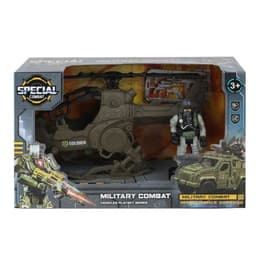 מסוק קרב צעצוע עם דמות חייל ואביזרים – סט הרפתקה לילדים - ToySale חנות הצעצועים הזולה במדינה