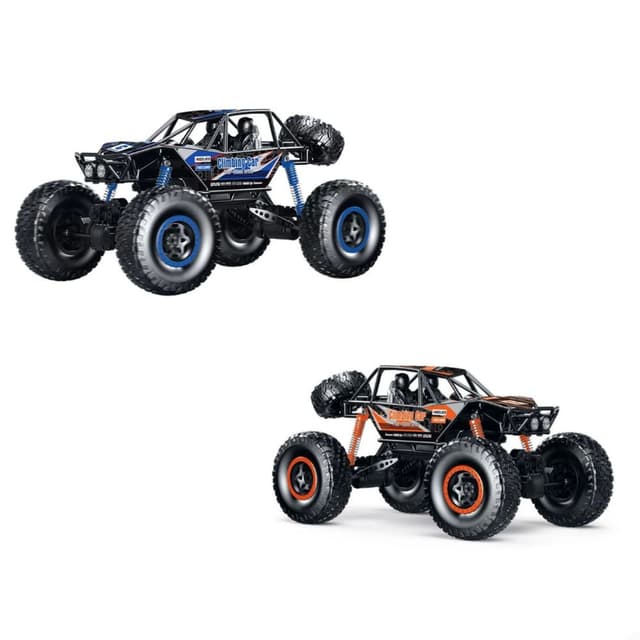 רכב שטח טיפוס 4X4 – Climbing Car Pro עם גלגלי גומי ענקיים ושלט - ToySale חנות הצעצועים הזולה במדינה
