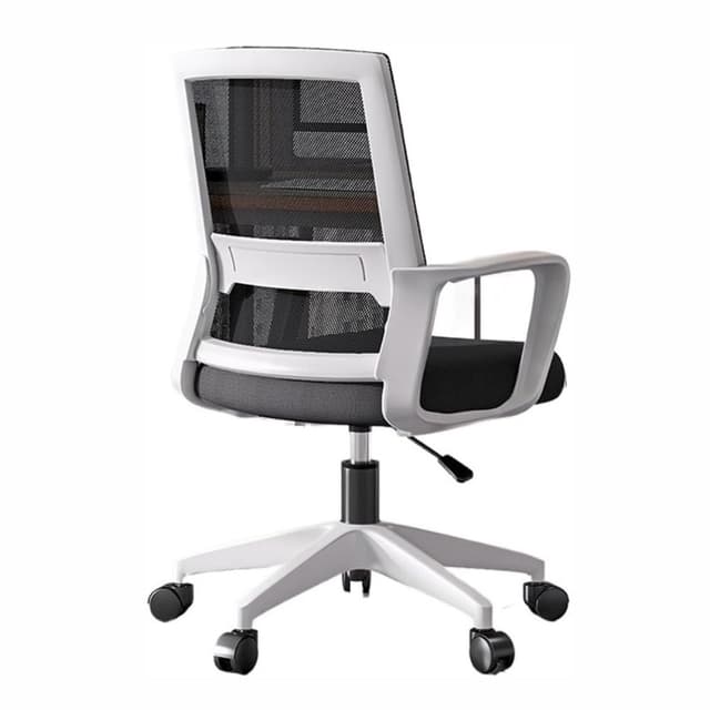 כיסא משרדי ארגונומי עם רשת נשימה – נוח וקל לניידות בצבע לבן - ToySale חנות הצעצועים הזולה במדינה
