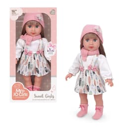 בובת אופנה מליסה 40 ס"מ – גוף רך, שיער לעיצוב וסט בגדים טרנדי - ToySale חנות הצעצועים הזולה במדינה