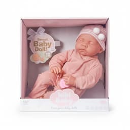 בובת תינוקת ריאליסטית 40 ס"מ - צלילים אינטראקטיביים ומוצץ - ToySale חנות הצעצועים הזולה במדינה