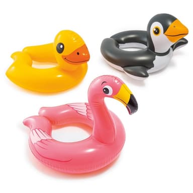 גלגל ים מתנפח פתוח בדמויות חיות לילדים 3-6 | INTEX - ToySale חנות הצעצועים הזולה במדינה