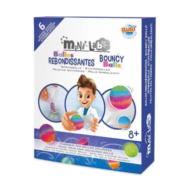 מיני מעבדה: כדורים קופצניים וצבעוניים | BUKI France - ToySale חנות הצעצועים הזולה במדינה
