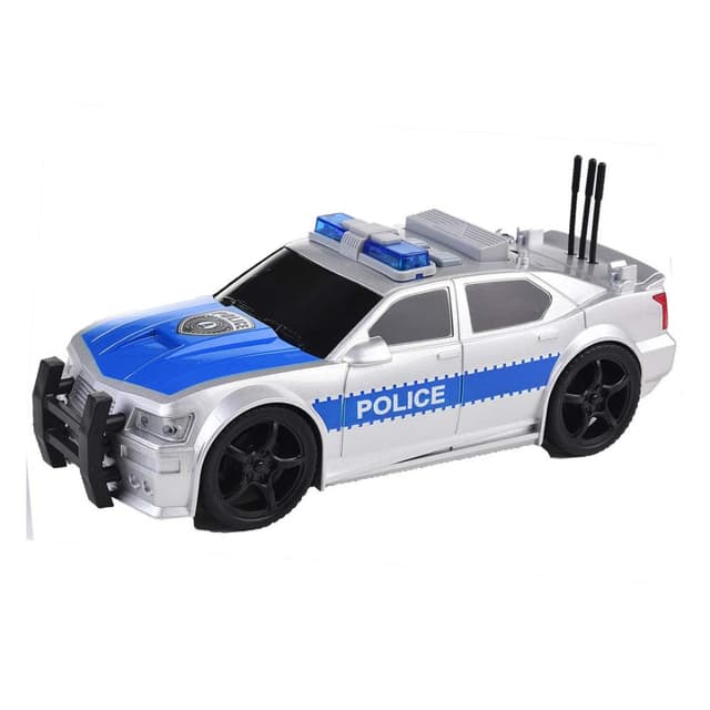 ניידת משטרה אינטראקטיבית – דגם מרדף וחילוץ עם אורות, 3 מצבי סירנה ותא מטען נפתח - ToySale חנות הצעצועים הזולה במדינה