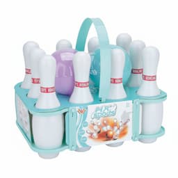 סט באולינג לילדים: 10 חיילים וזוג כדורים עם גומות אחיזה - ToySale חנות הצעצועים הזולה במדינה