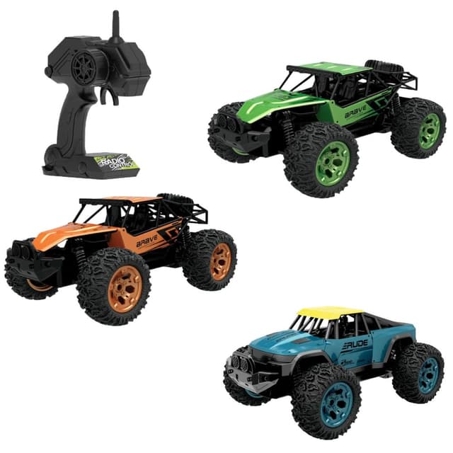 רכב שטח על שלט 1:12 Metal Storm – מהירות 25 קמ"ש וגוף מתכת עמיד - ToySale חנות הצעצועים הזולה במדינה