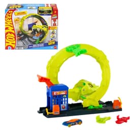 Hot Wheels City: מסלול התקפת הנחש – אתגר הלולאה והחילוץ - ToySale חנות הצעצועים הזולה במדינה