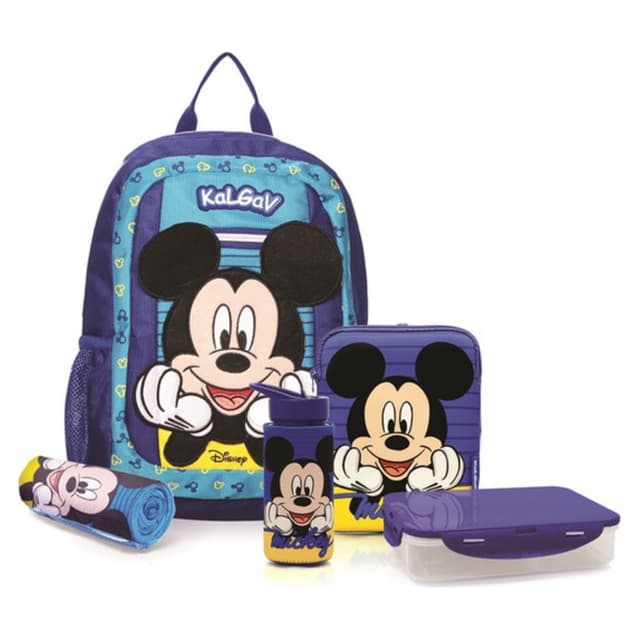 מארז גן מושלם דגם מיקי מאוס כחול GILLY – קל גב Kal Gav - ToySale חנות הצעצועים הזולה במדינה