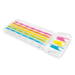 מזרן ים קשת שקוף Intex – דגם Modern Rainbow עם משענת ראש | 58724 - ToySale חנות הצעצועים הזולה במדינה