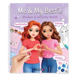 סטודיו ל-BFF: חוברת צביעה, משחקים ואופנה – BSCOOL - ToySale חנות הצעצועים הזולה במדינה