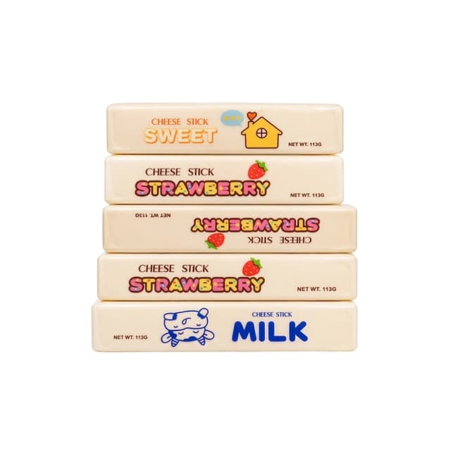 צעצוע לחיצה סקווישי מקל גבינה וחמאה מתוקה - ToySale חנות הצעצועים הזולה במדינה