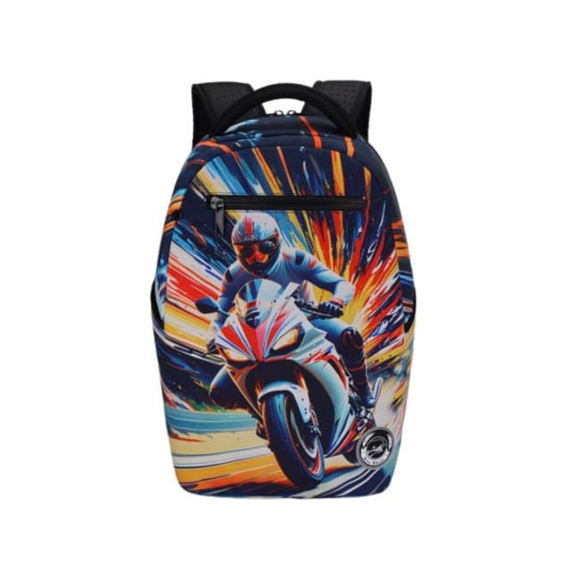תיק גב אורתופדי לתלמידים ונוער אופנוע Motorcycle (נפח 20 ליטר) - ToySale חנות הצעצועים הזולה במדינה