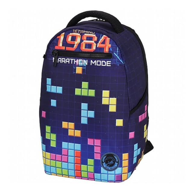 תיק גב אורתופדי לתלמידים ונוער טטריס Tetris (נפח 20 ליטר) - ToySale חנות הצעצועים הזולה במדינה