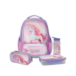 מארז Magical Unicorn קל גב X-FIX PACK – סט תיק גב אורתופדי מתרחב עם קלמר ואביזרים - ToySale חנות הצעצועים הזולה במדינה