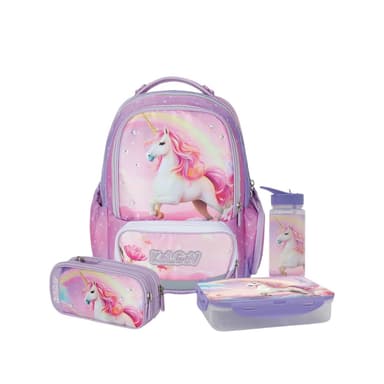 מארז Magical Unicorn קל גב X-FIX PACK – סט תיק גב אורתופדי מתרחב עם קלמר ואביזרים - ToySale חנות הצעצועים הזולה במדינה