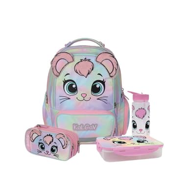 מארז Sweety קל גב X-FIX PACK – סט תיק גב אורתופדי מתרחב לבית הספר עם קלמר ואביזרים - ToySale חנות הצעצועים הזולה במדינה