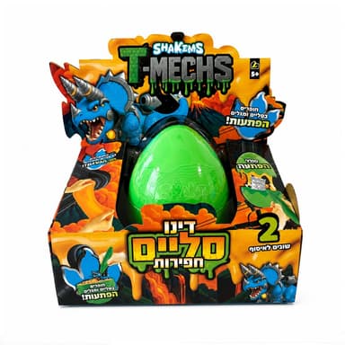 ערכת חפירה ארכיאולוגית סליים דינו – סט חפירות דינוזאור אינטראקטיבי עם ג'ל סליים ואביזרים לילדים - ToySale חנות הצעצועים הזולה במדינה
