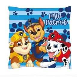 כרית נוי מרובעת מפרץ ההרפתקאות 38×38 ס"מ – כרית רכה ומעוצבת לחדר ילדים Paw Patrol - ToySale חנות הצעצועים הזולה במדינה