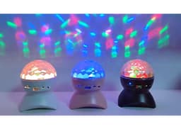 מנורת דיסקו כולל רמקול בלוטוס כניסת USB קונים רק באטרקציה מהיבואן לצרכן