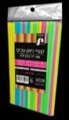 קש נאון עבה 8מ"מ 100 יחי